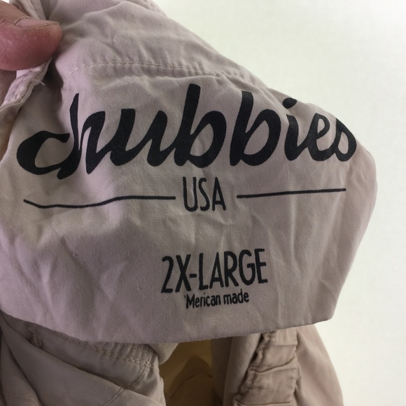 Chubbies Mens Tan Casual Shorts DR11410 2XL - Picture 3 of 4